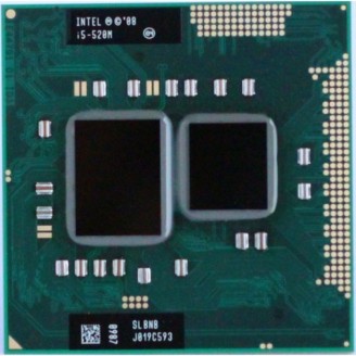 Procesor Laptop Intel Core i5-520M 2.40GHz, 3MB Cache