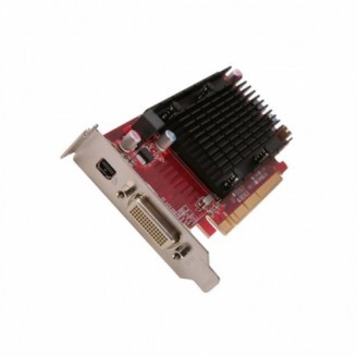 Placa video PCI-E ATI Radeon Card 6350 512MB, DMS-59, low profile design + Adaptor cablu video DMS 59 la 2 x VGA