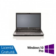 Laptop FUJITSU SIEMENS E752, Intel Core i5-3210M 2.50GHz, 4GB DDR3, 120GB SSD, DVD-RW, 15.6 Inch, Fara Webcam + Windows 10 Pro