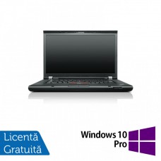 Laptop LENOVO ThinkPad T530, Intel Core i5-3320M 2.60GHz, 4GB DDR3, 500GB SATA, DVD-RW, 15.6 Inch, Fara Webcam + Windows 10 Pro