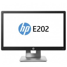 Monitor HP E202, 20 Inch PLS W-LED, 1600 x 900, VGA, HDMI, Display Port, USB, Fara Picior