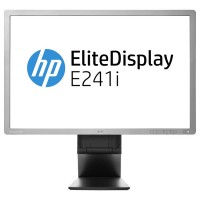Monitor HP EliteDisplay E241i, 24 Inch Full HD IPS LED, VGA, DVI, USB, Fara Picior