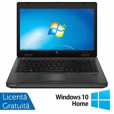 Laptop Refurbished HP ProBook 6470b, Intel Core i3-3120M 2.50GHz, 4GB DDR3, 120GB SSD, DVD-RW, 14 Inch, Webcam + Windows 10 Home