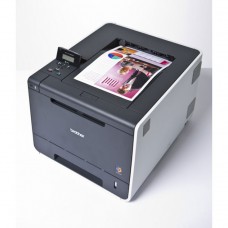 Imprimanta Second Hand Laser Color Brother HL-4140CN, A4, 22 ppm, 2400 x 600 dpi, Retea, USB